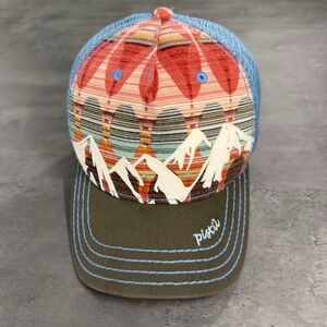 Pistil Snapback Hat Women Blue Pink Trucker Mesh Cap Outdoor Gorpcore Indie